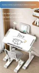 Giới hạn thời gian đặc biệt cung cấp công nghệ hiện đại ổn định thép sinh viên Bàn và ghế với văn bản Pad - Product Image 5