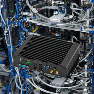 8th Gen <span class=keywords><strong>i7</strong></span> <span class=keywords><strong>8550U</strong></span> & i5 8250U Fanless 12V Industrial Embedded Mini PC Rugged Tiny 2 Ethernet Linux Win10 Nuevo - Product Image 2