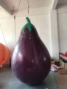 Grand ballon gonflable extérieur de modèle d'aubergine pour annoncer les légumes géants annonçant le ballon gonflable d'aubergine - Product Image 6