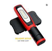 2025 nouveau Design multifonctionnel Rechargeable Led lampe de travail magnétique pliant COB lumière de travail pour la réparation de voiture