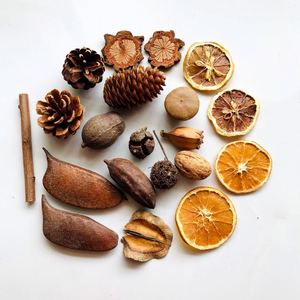 Meilleur vendeur maison arbre <span class=keywords><strong>de</strong></span> <span class=keywords><strong>noël</strong></span> décor pomme <span class=keywords><strong>de</strong></span> pin coton cannelle fleurs sèches usine en gros - Product Image 3
