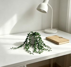 Piante Grimpanti Artificiali con Perle, Lacrime d'Amore, Decorazione per Giardino e Casa, Rami Verdi per Addobbi Floreali - Product Image 1