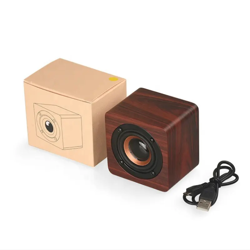 Unique Design Retro Pocket Creative Speaker Rechargeable Electronics Portable Wireless Speaker Multimedia Music Speaker