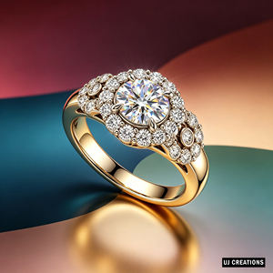 Anillo de Boda Romántico de Oro Sólido de 9K/14K/18K Personalizado con Diamante Cultivado en Laboratorio de 1ct, Certificado IGI, Calidad VVS-VS, Corte Brillante, Anillo de Fiesta - Product Image 5