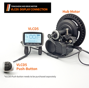 Vélo électrique <span class=keywords><strong>TongSheng</strong></span> VLCD5 avec 6 broches 8 broches 36V 48V affichage TSDZ2 panneau de commande de moteur moyen pièces de vélo électrique à courant continu - Product Image 6