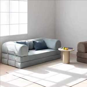 Meuble de salon contemporain de style moderne canapé-lit pliant à compression ensemble de canapé à compression en tissu meubles en vente