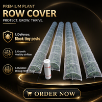 Filet anti-insectes en HDPE ultra-fin 100 mailles, résistant aux UV, pour la protection des cultures en serre