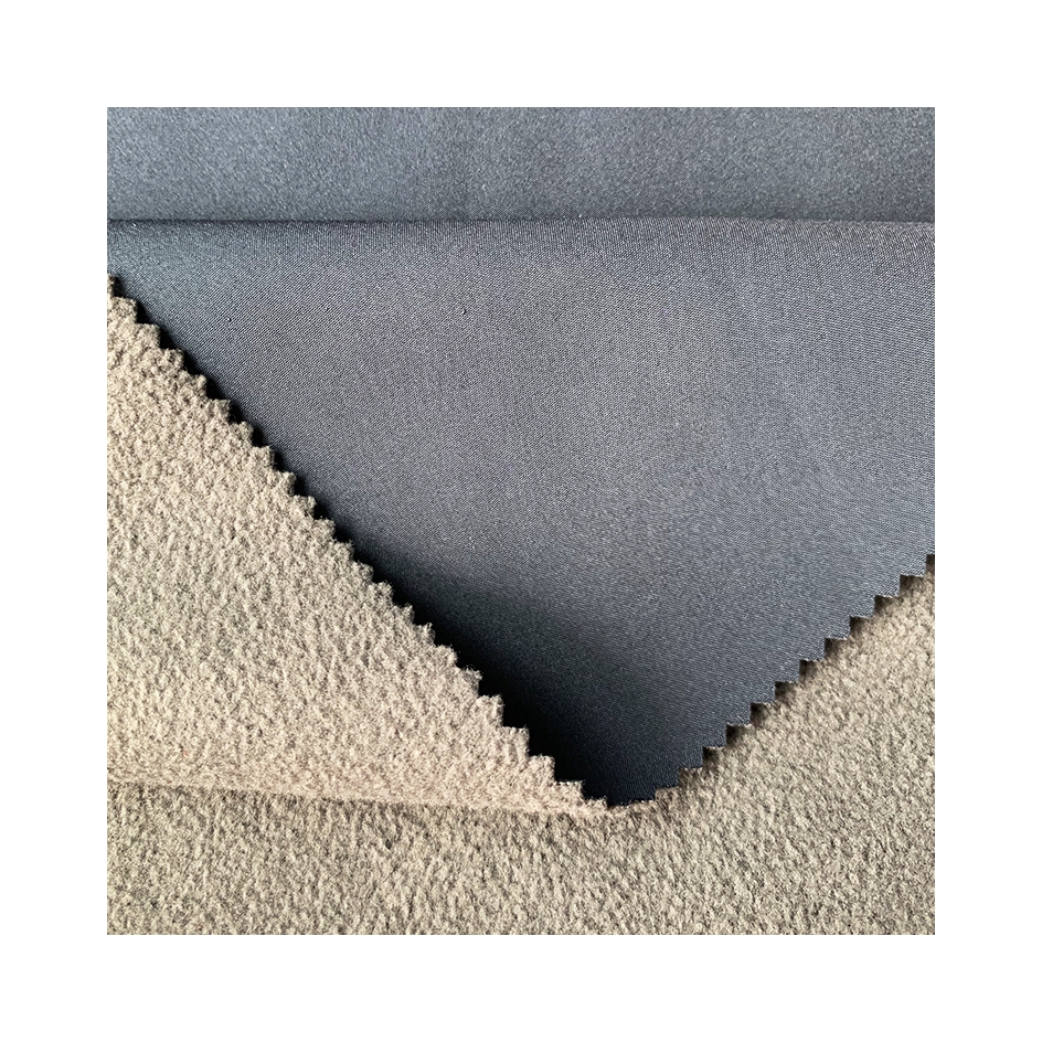 100d полярный флис, связанный из эластичного полиэстера, эпонж, водонепроницаемая ткань для лыжного спорта, уличная спортивная одежда