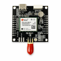 ZED-F9P-04B-01 Placa Receptora GNSS/GPS RTK de Alta Precisión para Desarrollo de Módulos GPS para Drones USB y SMA