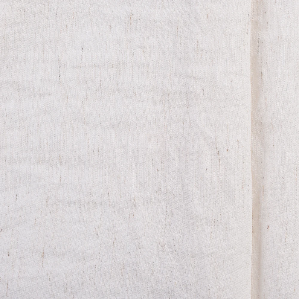 New Design White Solid Woven Rayon Nylon Linen Breathable 119gsm Medium Weight Solid Fabric for Clothing