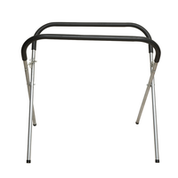Support de peinture pliant en acier robuste à cadre en X, réglable, pour pare-brise, travail de carrosserie automobile, portable pour garage et atelier
