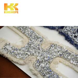 Correa de diamantes de imitación de moda, accesorios superiores de perlas decorativas superiores, parte superior decorativa para <span class=keywords><strong>sandalias</strong></span> y zapatillas de mujer - Product Image 6