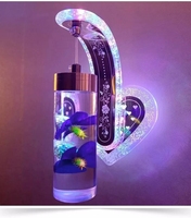 Offre Spéciale lampe de chevet européenne simple chambre salon escalier environnement verre moderne supports muraux lumières