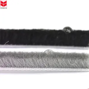 CLJ Professional Door Window Pile Weather Strip Mohair 100%pp Weather Stripping