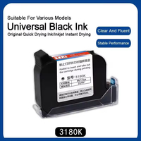 Cartucho de Tinta TIJ de Alta Resolución de 600 dpi, 12.7 mm, Secado Rápido, Tinta Negra para Codificador Portátil, Impresión de Logotipos y Códigos QR