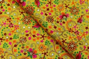 Tela de Seda Cruda de Poliéster Fino, Ligera, Transpirable, de Secado Rápido, con Estampado Floral Abstracto, para Confección de Ropa y Textiles para el Hogar - Product Image 2