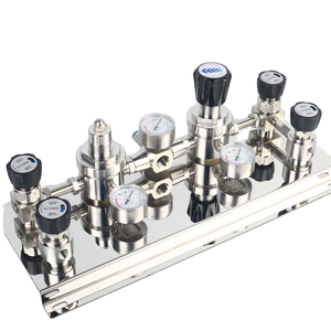 Jewellok SS316L hai bên áp lực cao cung cấp không khí hệ thống bảng điều khiển phòng thí nghiệm đa tạp <span class=keywords><strong>Argon</strong></span> hỗ trợ cho chất bán dẫn/phòng sạch - Product Image 2