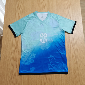 ชุดเสื้อฟุตบอลผู้ใหญ่คุณภาพพรีเมียม พิมพ์ลายดิจิตอลแบบซับลิเมชั่นตามสั่ง แห้งเร็ว ระบายอากาศได้ดี ยืดได้สี่ทิศทาง สำหรับทุกเพศ - Product Image 3