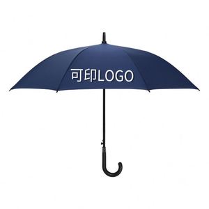 Custom Logo Business Golf Straight Promotion Golf Straight Custom Auto Open & <b>Windproof</b> Waterproof <b>Umbrella</b> - Product Image 1