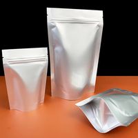 Sachet refermable en aluminium PE, réutilisable, durable, résistant à l'humidité, pour les chips de pommes de terre, les aliments pour animaux de compagnie et les grains de café