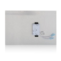 Boîte à lumière LED dynamique en tissu pour plafond, panneau publicitaire LED vertical programmable avec circuit intégré, boîte à lumière clignotante