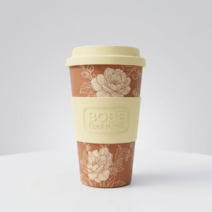 Custom Eco Reusable Coffee Cup Bamboo Fiber Melamine PLA RPET Travel <strong>Mug</strong> with Lid | OEM ODM Factory Direct Wholesale - Product Image 1