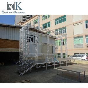 Modular <b>Platform</b> <b>Stage</b> for Booths Aluminum <b>Stage</b> Truss for Exhibits - Product Image 6