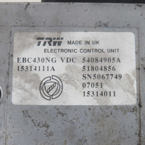 Centralina ABS 54084905A per Alfa Romeo 159 2005-2011 Usata (69124) - Product Image 5