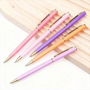 Multicolor Promotional Cheap Metal Ballpoint <b>Pen</b> with logo Business Signature Metal <b>Pen</b> Black Customized <b>Pens</b> for Advertisements - Product Image 2