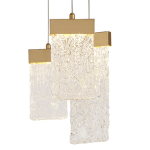 Personnalisé Simple Moderne <span class=keywords><strong>Stockholm</strong></span> Cristallisé Glace Verre Suspendu Lustre Suspension Éclairage Décor À La Maison Salon Chambre Hôtel