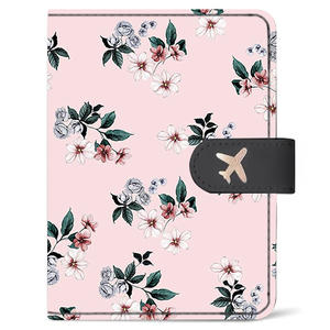 Uv Printed Custom Genuine Leather Travel Passport Bifold <b>Wallet</b> Rfid Blocking Full Grain <b>Holder</b> Slim Card Case - Product Image 1