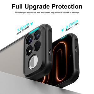Nuova custodia per <span class=keywords><strong>Redmi</strong></span> K100 Pro Max, traslucida opaca anti-graffio in TPU+PC antiurto per Xiaomi Poco F9 Ultra - Product Image 3
