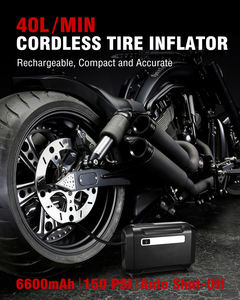 Portable 12V DC numérique 120w gonfleur de pneu de voiture compresseur d'air pompe voiture <span class=keywords><strong>moto</strong></span> vélo inflat - Product Image 5