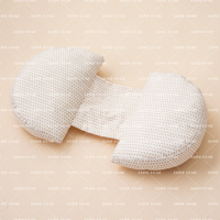 Oreiller de maternité de soutien du dos de vente populaire pour les femmes enceintes avec oreiller de grossesse amovible en forme de U plié et durable