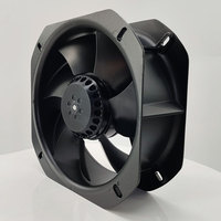 Ventilateur axial compact 225x225mm, cadre en aluminium léger et montage facile pour panneau électrique