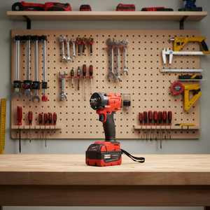 Clé à chocs sans balais 24V 12A haute puissance, couple maximal 1000 Nm, fréquence d'impact 3500, batterie lithium rechargeable, multifonctionnelle - Product Image 2