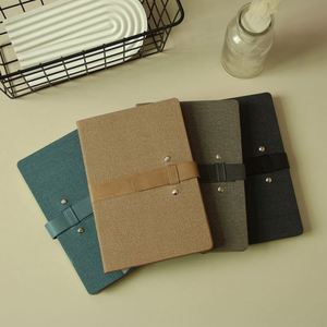 Manufacturer Wholesale High Quality Best Price Durable Vintage Leather Sewing Bound Travel Journal <b>Gift</b> Ribbon <b>Bookmark</b> Elastic - Product Image 4
