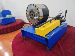 Портативный <span class=keywords><strong>1</strong></span>/8 "-2" 4SP JYC-M51 небольшой ручной обжимной инструмент для шлангов ручной гидравлический обжимной станок с 10 наборами - Product Image 6