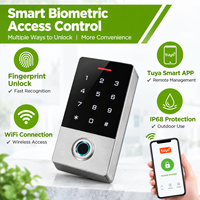 Wasserdichte Tuya WLAN Smart Biometrische Fingerabdruck-RFID-Karten Digitale Zugangskontrollprodukte