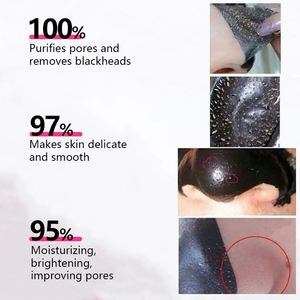 Beauty Bamboo Charcoal Blackhead Remover Black Peel Off Facemask From Certified <strong>Skincare</strong> Manufacturer - Product Image 3