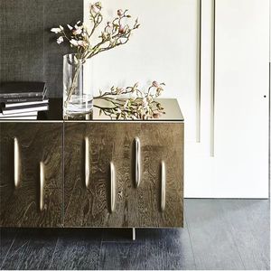 Aparador Italiano de Lujo Ligero, Aparador Simple Posmoderno, Mueble de Entrada, Mueble de Almacenamiento, Aparador Personalizado - Product Image 4