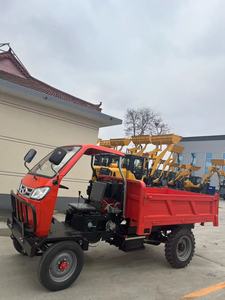 Kỹ thuật Nhỏ Diesel Dump Bốn bánh Xe Hộ Gia Đình Hàng Hóa Giao Thông Vận Tải Xe Nhỏ tầng cát đổ giỏ hàng - Product Image 4