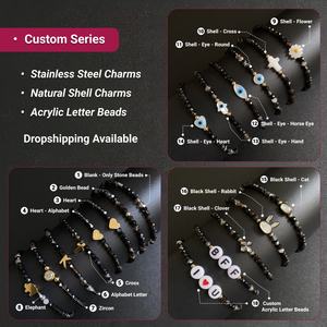 <span class=keywords><strong>Pulsera</strong></span> de cuentas de piedra Natural de cristal de piedras preciosas de 3mm para mujer, joyería de moda hecha a mano, cadena de mano de muñeca elástica apilable - Product Image 5