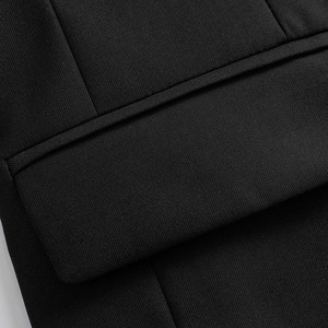 New Plus Size Fashion Mandarin Collar Chinese Asian <strong>Dinner</strong> <strong>Jacket</strong> and Pants Set Casual Slim Fit 2-piece Business Wedding Suits - Product Image 5