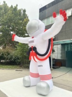 Réplique d'astronaute gonflable géant personnalisé pour les événements publicitaires Space Man modèle gonflable pour les promotions