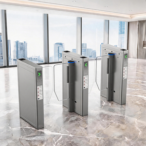 Torniquete Peatonal Oscilante OEM CSTD501 con Voz Personalizada, Reinicio Automático, Apertura Rápida para Emergencias y Control de Acceso - Product Image 4