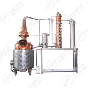 Pentola Multi-spiriti ancora artigianale distilleria di alambicchi distilleria in acciaio inossidabile con colonna di riflusso