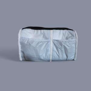 Bolsa Organizadora de Maquillaje Impermeable, Bolsa de Cosméticos Acolchada, Bolsa de Aseo de Viaje con Bolsillos Interiores, Bolsa Utilitaria Hecha a Mano - Product Image 3