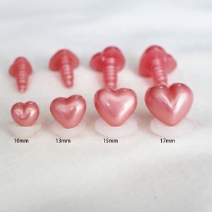 <span class=keywords><strong>Ojos</strong></span> <span class=keywords><strong>y</strong></span> Nariz de Seguridad de Plástico Rojo <span class=keywords><strong>para</strong></span> Manualidades, <span class=keywords><strong>para</strong></span> Juguetes de Animales de Ganchillo - Product Image 6