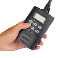 Temporizador Programable Enchufable de 15A con Certificación UL, con 2 Tomas de Tierra, Temporizador Digital para Exteriores para Luces de Navidad